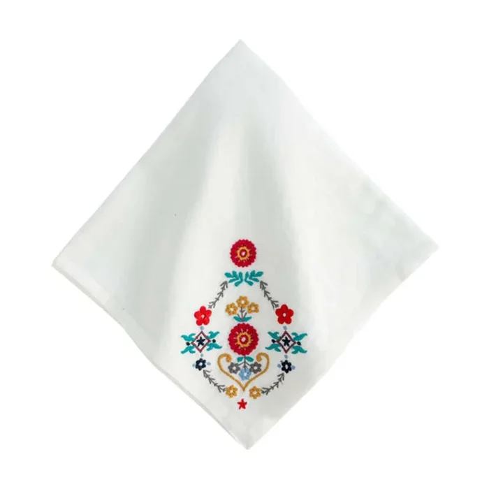 Heidi Embroidered Napkin by Juliska