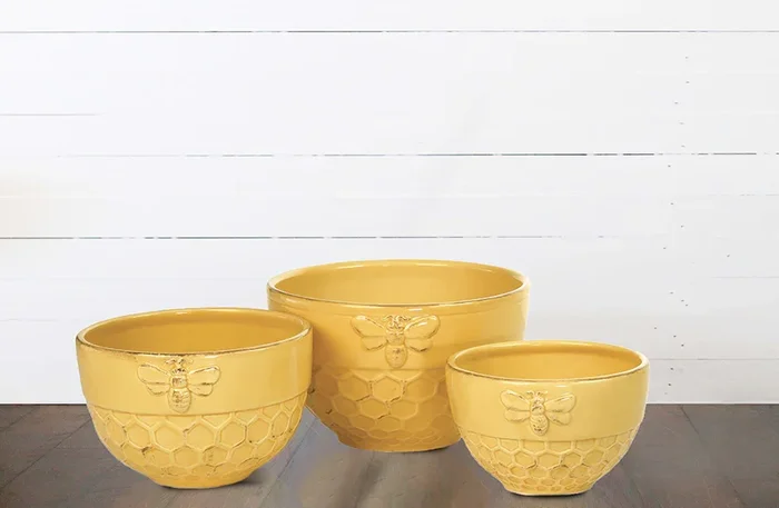 Honeycomb Nesting Bowls, Set of 3 – Decor Steals