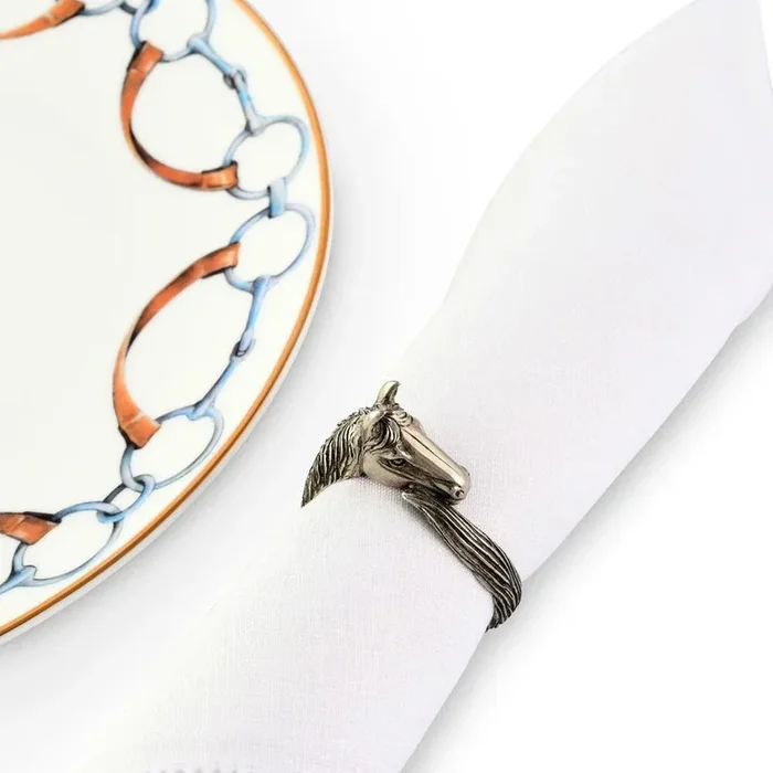 Horse Head Napkin Ring by Vagabond House