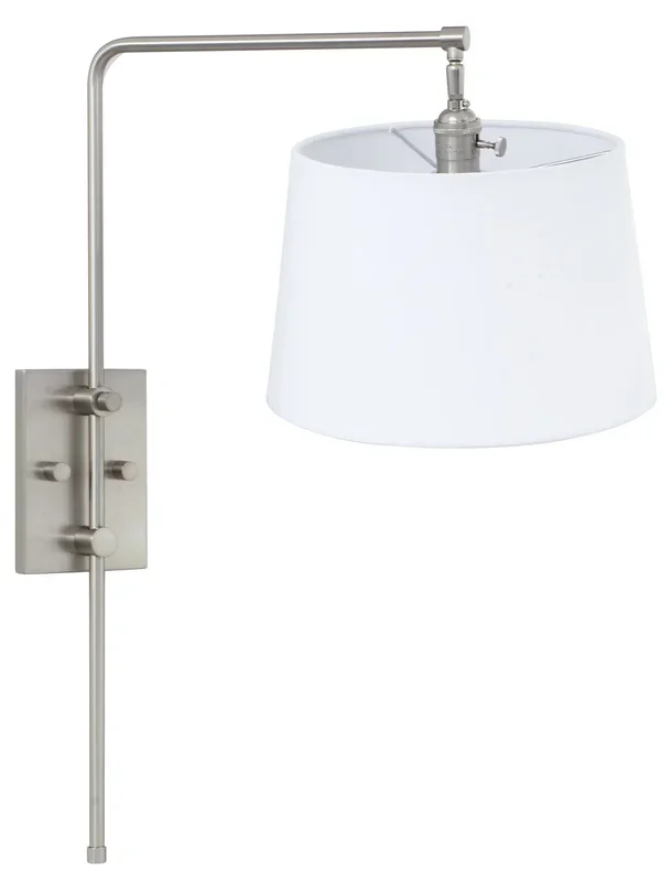 House of Troy – CR725-SN – One Light Wall Sconce – Crown Point – Satin Nickel