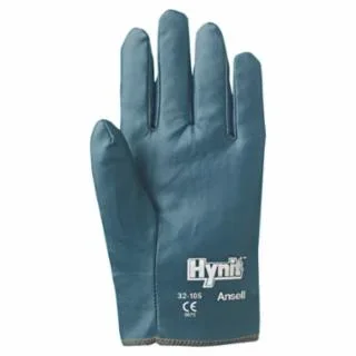 Hynit Nitrile-Impregnated Gloves, 10, Blue