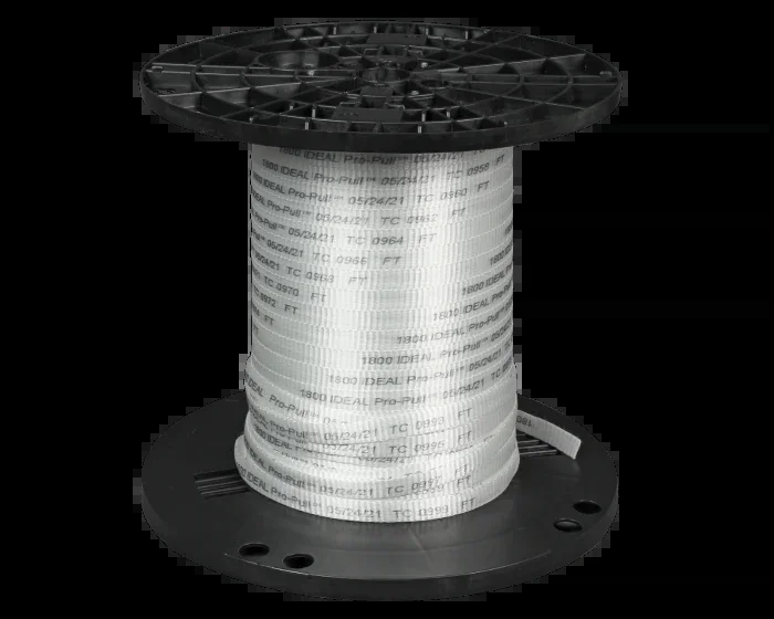 Ideal Pro-Pull Measuring Pull Tape 1800 Pound Tensile Strength 3000 Foot Reel (31-1800-30)