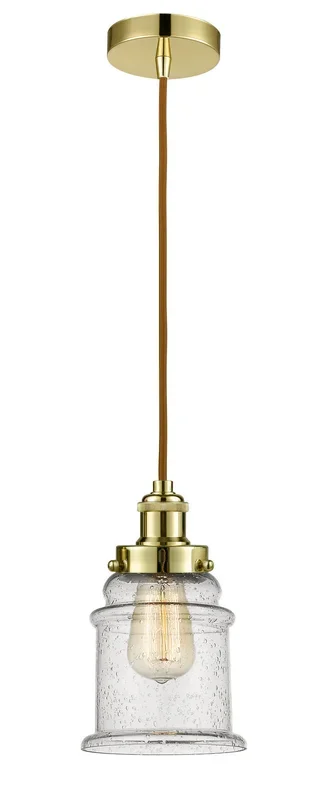 Innovations – 100GD-10CR-1H-GD-G184 – One Light Mini Pendant – Edison – Gold