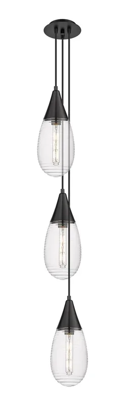 Innovations – 103-450-1P-BK-G450-6SCL – LED Pendant – Downtown Urban – Matte Black