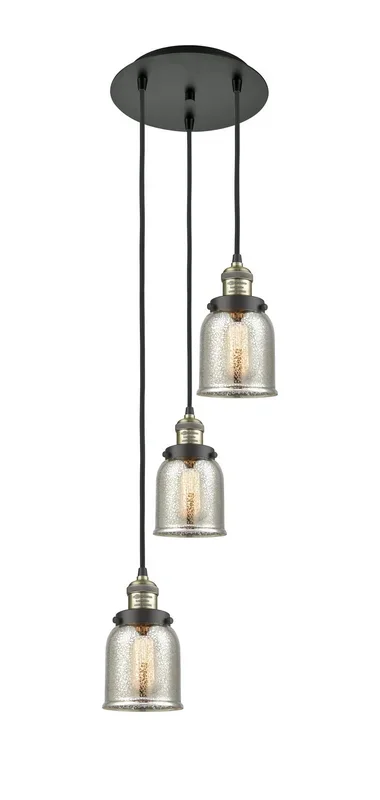 Innovations – 113F-3P-BAB-G58 – Three Light Pendant – Franklin Restoration – Black Antique Brass