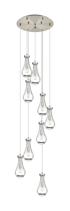 Innovations – 119-451-1P-SN-G451-5CL – LED Pendant – Downtown Urban – Brushed Satin Nickel