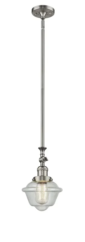 Innovations – 206-SN-G534-LED – LED Mini Pendant – Franklin Restoration – Brushed Satin Nickel