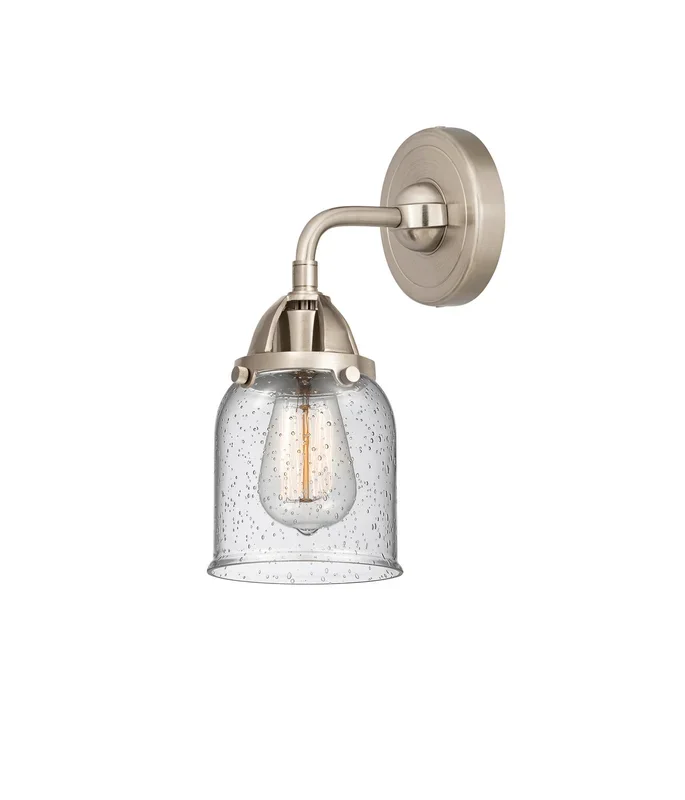 Innovations – 288-1W-SN-G54 – One Light Wall Sconce – Nouveau 2 – Brushed Satin Nickel – 2881WSNG54