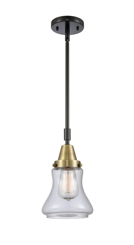 Innovations – 447-1S-BAB-G192 – One Light Mini Pendant – Caden – Black Antique Brass – 4471SBABG192