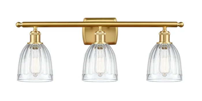 Innovations – 516-3W-SG-G442-LED – LED Bath Vanity – Ballston – Satin Gold – 5163WSGG442LED