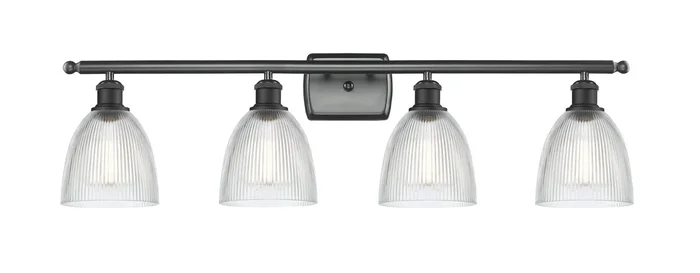 Innovations – 516-4W-BK-G382-LED – LED Bath Vanity – Ballston – Matte Black – 5164WBKG382LED