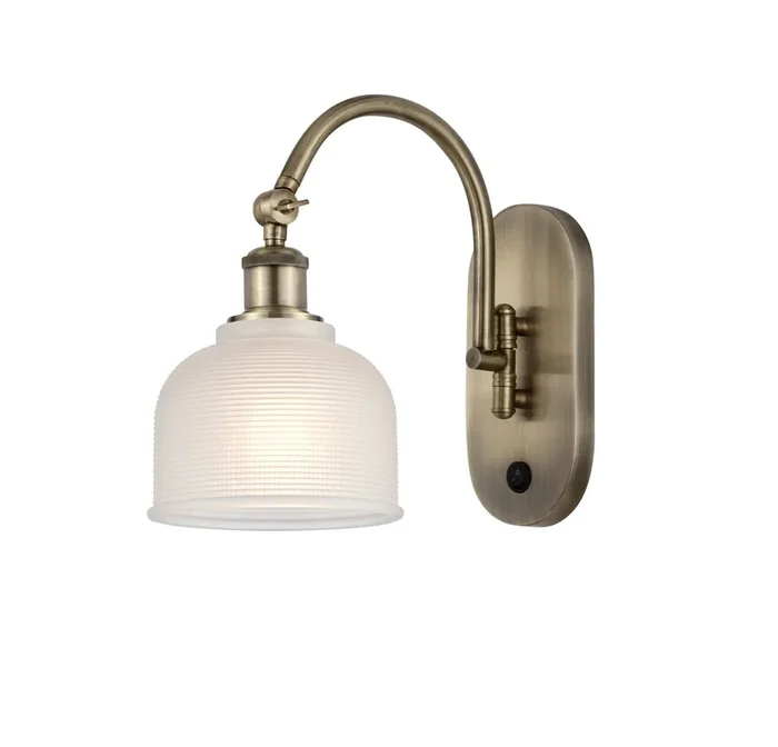 Innovations – 518-1W-AB-G411-LED – LED Wall Sconce – Ballston – Antique Brass – 5181WABG411LED