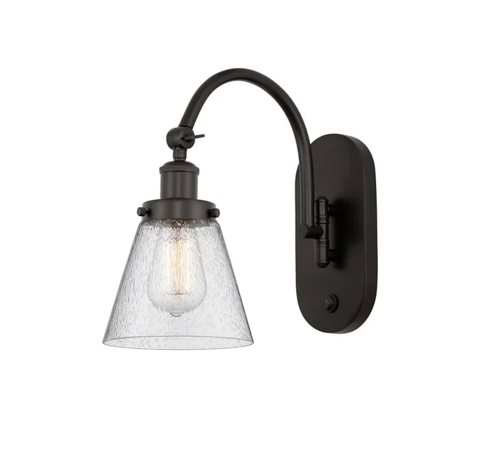 Innovations – 918-1W-OB-G64 – One Light Wall Sconce – Franklin Restoration – Oil Rubbed Bronze – 9181WOBG64