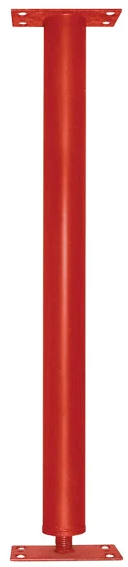 Jack Post Adjustable Steel Column with M Plate, 11 Gauge, 7.9 to 8.1 Feet Adjustable Height