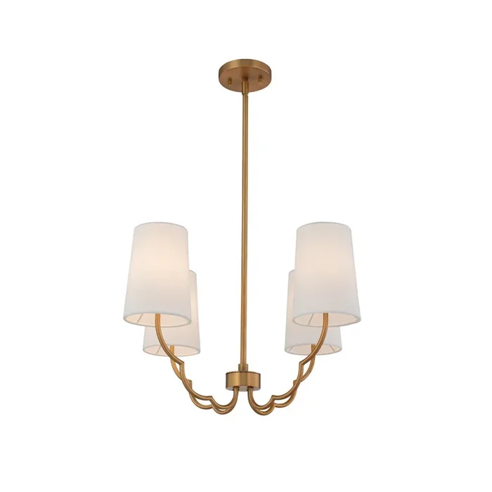 Kalco – Four Light Chandelier – Sophia