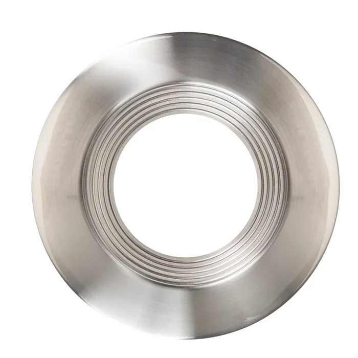 Keystone 4 Inch Interchangeable Trim For 4 Inch Residential Circular Downlight Brushed Nickel (KT-TRIM-RD-4C-BN)