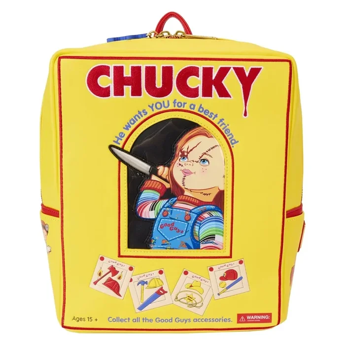 Loungefly x Chucky Good Guys Box Mini Backpack