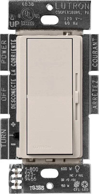 Lutron Diva 150W LED 3-Way Taupe (DVSCCL-153P-TP)
