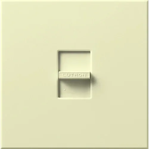 Lutron Nova 1200W Magnetic Low Voltage Single-Pole Slide-To-Off Almond (NLV-1500-AL)