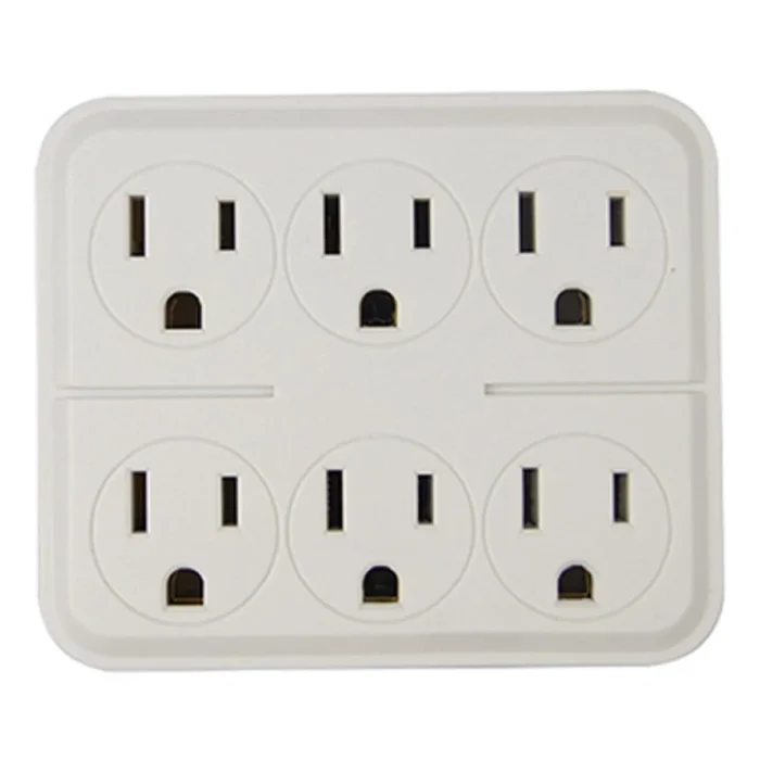 ME WHT 6 Outlet Tap
