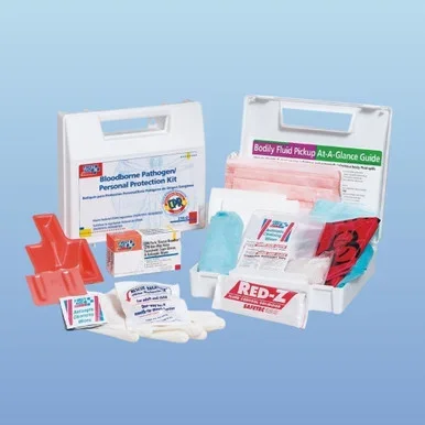 Medline Personal First Aid and Bloodborne Pathogen Kit, each