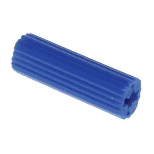 Metallics No.14 1-1/2 Inch Blue Collarless Vinyl Wall Anchor-100 Per Jar Priced Per Each (J1111)