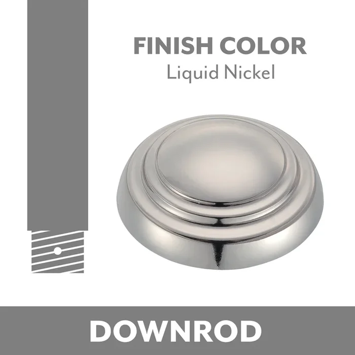 Minka Aire – DR500-LN – Ceiling Fan Downrod Coupler – Minka Aire – Liquid Nickel – DR500LN