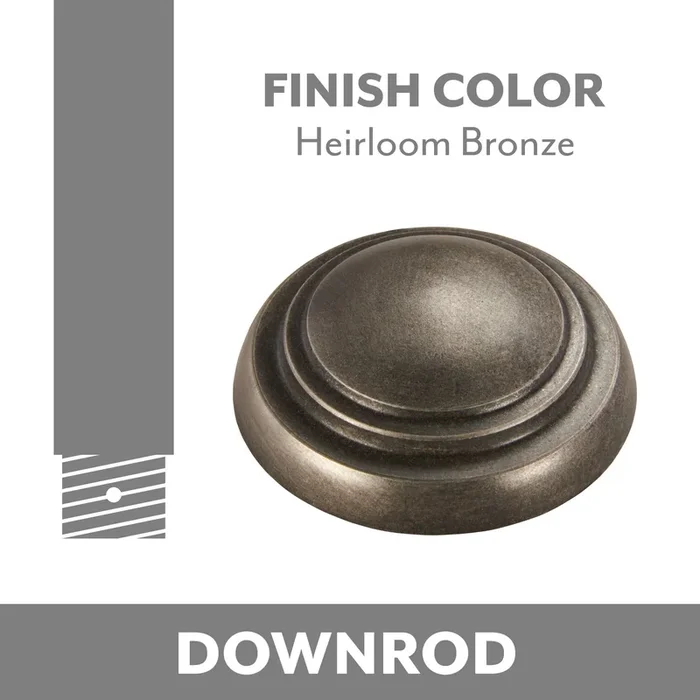 Minka Aire – DR536-HBZ – Ceiling Fan Downrod – Minka Aire – Heirloom Bronze – DR536HBZ