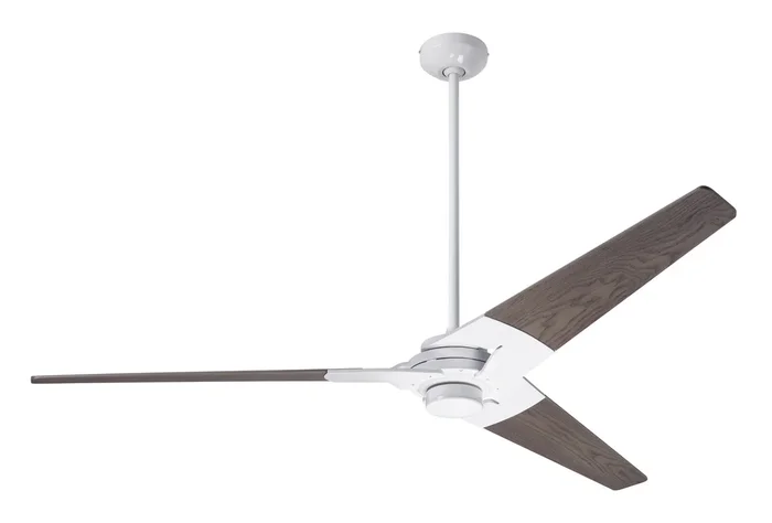 Modern Fan Co – TOR-GW-62-GY-NL-004 – 62″Ceiling Fan – Torsion – Gloss White – TORGW62GYNL004