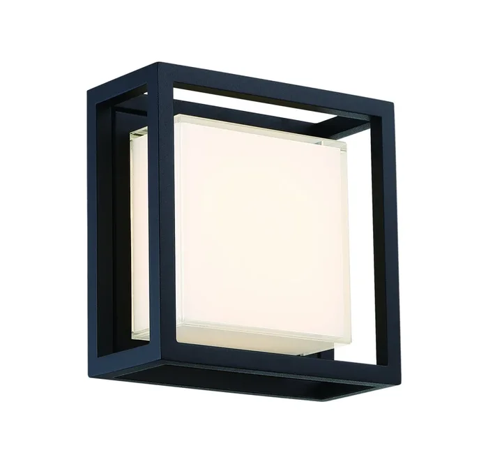 Modern Forms – LED Outdoor Wall Sconce – Framed – WSW73608BK