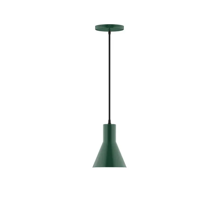 Montclair Light Works – PEB436-42-C12-L10 – LED Pendant – Axis – Forest Green – PEB43642C12L10