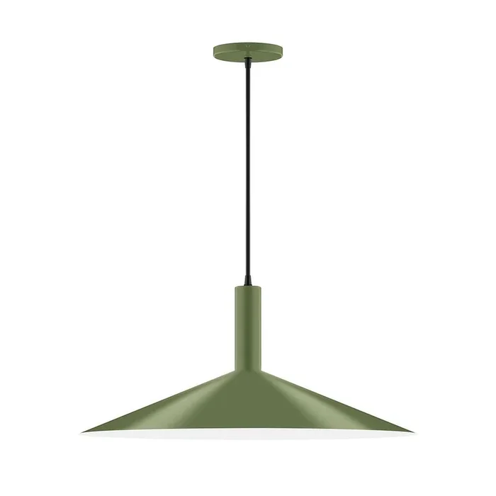 Montclair Light Works – PEBX478-22-C12 – Two Light Pendant – Zing – Fern Green – PEBX47822C12