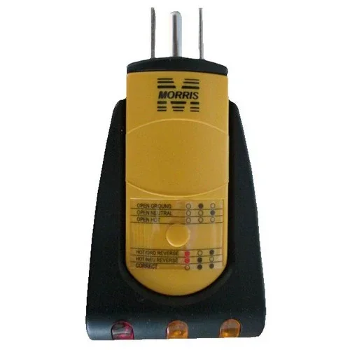 MORRIS 3 Wire Receptacle Tester (59080)