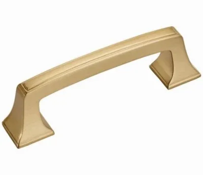 Mulholland Cabinet Pull in Champagne Bronze Finish, 3 Inch Length