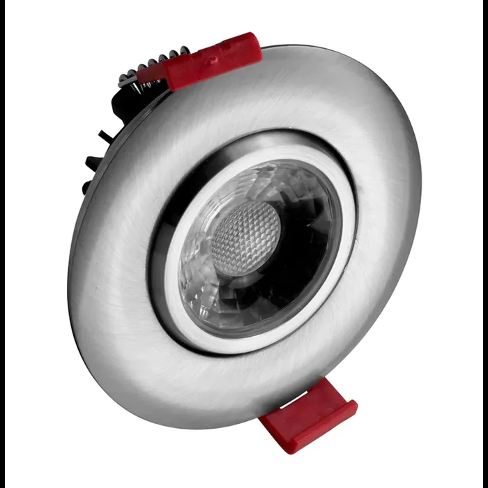 NICOR 3 Inch LED Gimbal Recessed Downlight Nickel 4000K (DGD311204KRDNK)