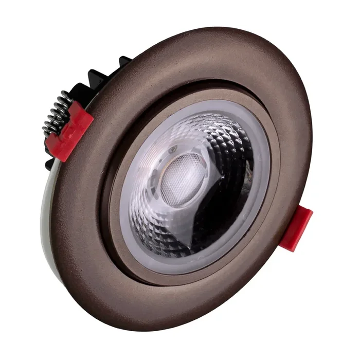 NICOR 4 Inch LED Gimbal Recessed Downlight Oil-Rubbed Bronze 2700K (DGD411202KRDOB)