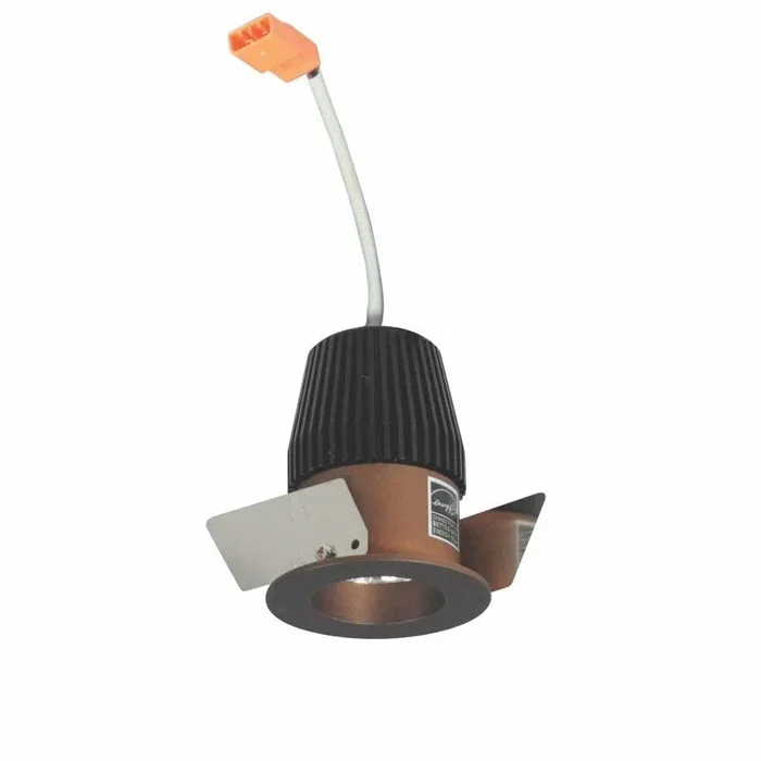 Nora 1 Inch Iolite Round Straight Regressed White (NIOB-1RNG27XBZ)