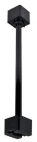 Nora 18 Inch Exit Rod 1 And 2 Circuit-Silver (NT-322S)