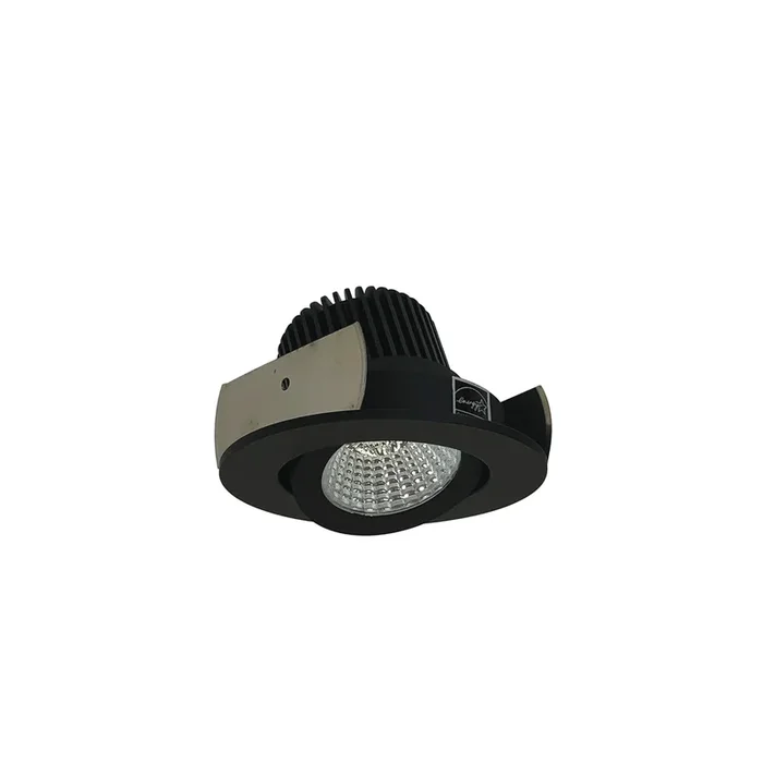 Nora 2 Inch Iolite High Lumen Round Surface Gimbal Adjustable Trim 1500/2000/2500Lm 2700K Black (NIOB-2RG27XBB/HL)