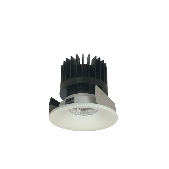 Nora 2 Inch Iolite LED Round Bullnose 1500Lm/2000Lm/2500Lm [Varies By Housing] Comfort Dim White Finish (NIOB-2RNBCDXWW/HL)