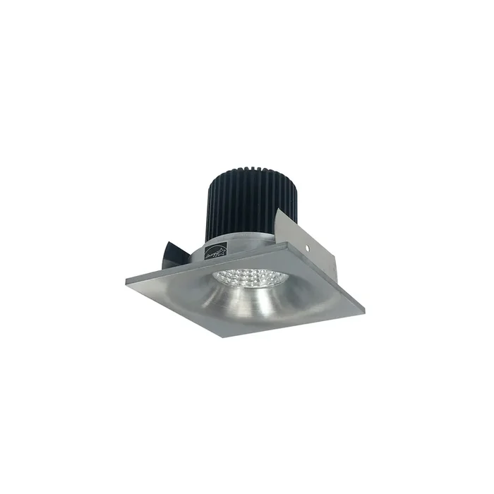 Nora 2 Inch Iolite Square Bullnose Regress Non-Adjustable Trim 800Lm 5000K Natural Metal (NIOB-2SNB50XNN)