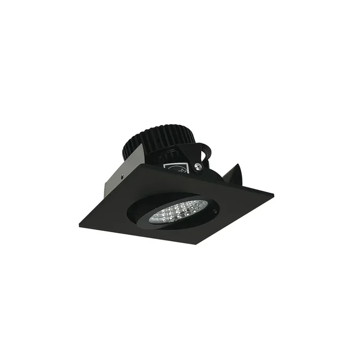 Nora 2 Inch Iolite Square Surface Gimbal Adjustable Trim 1000Lm 4000K Black (NIOB-2SG40XBB/10)