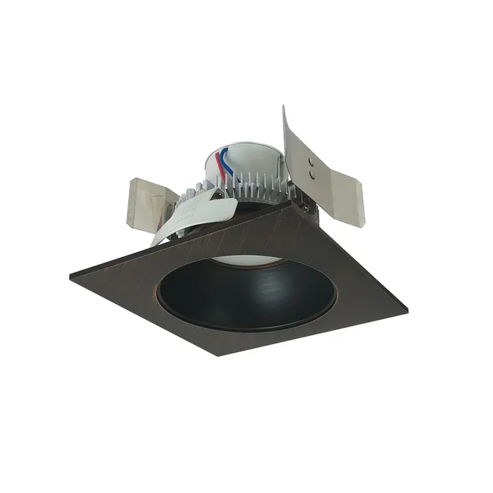 Nora 5 Inch Cobalt Click 750Lm LED Retrofit Square/Round Reflector 10W 2700K Bronze 120V Triac/ELV Dimming (NLCBC2-55327BZBZ/A)
