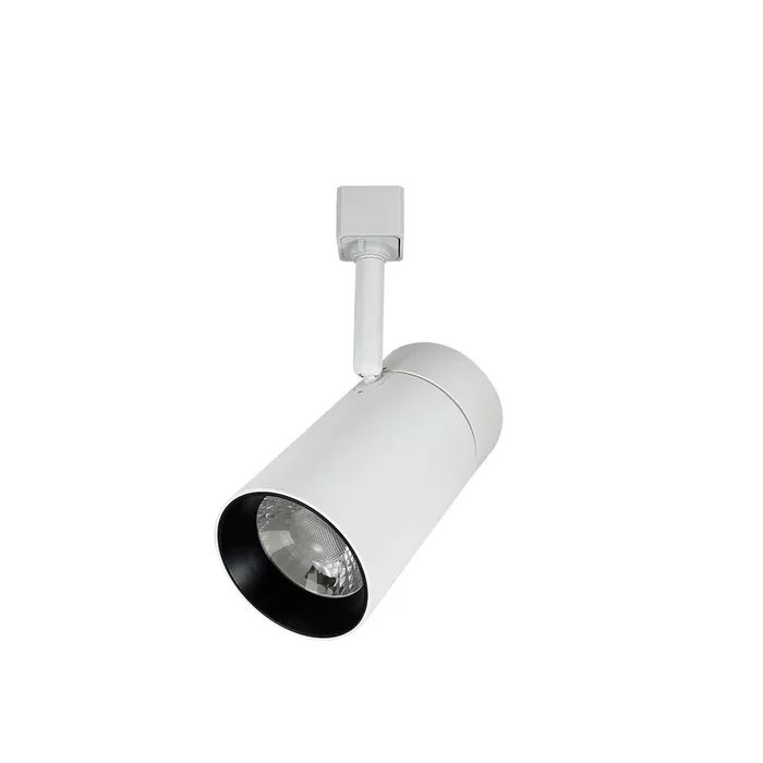Nora Maximum LED Track Head 2450Lm 25W 3500K 32 Degree Narrow Flood Optic White Finish (NTE-865L935NW)