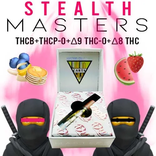[NUKE] Doob Masters® Stealth Carts – Berry Cakes (Fruit Pancakes) (THCB+THCPO+D9THCO+D8+FRUIT TERPS) – LIONSDELIVER