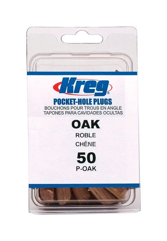 OAK WOOD PLUGS 50 CT