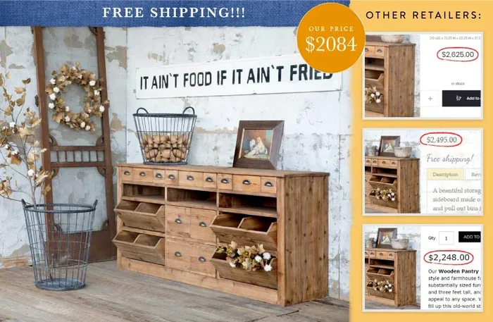Pantry Counter – Decor Steals