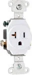 Pass and Seymour 20 Amp Heavy Duty Single Electrical Outlet Receptacle
