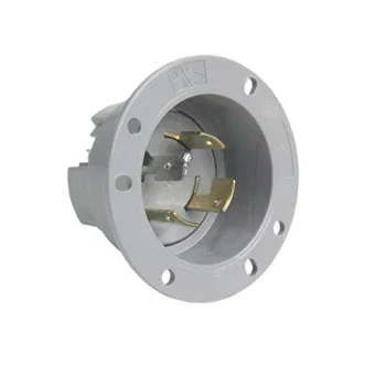 Pass And Seymour Flanged Inlet 20A 120/208V 3 Phase Turnlok (7408SS)