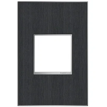 Pass And Seymour Rustic Grey 1-Gang Wall Plate (AWM1G2RG4)